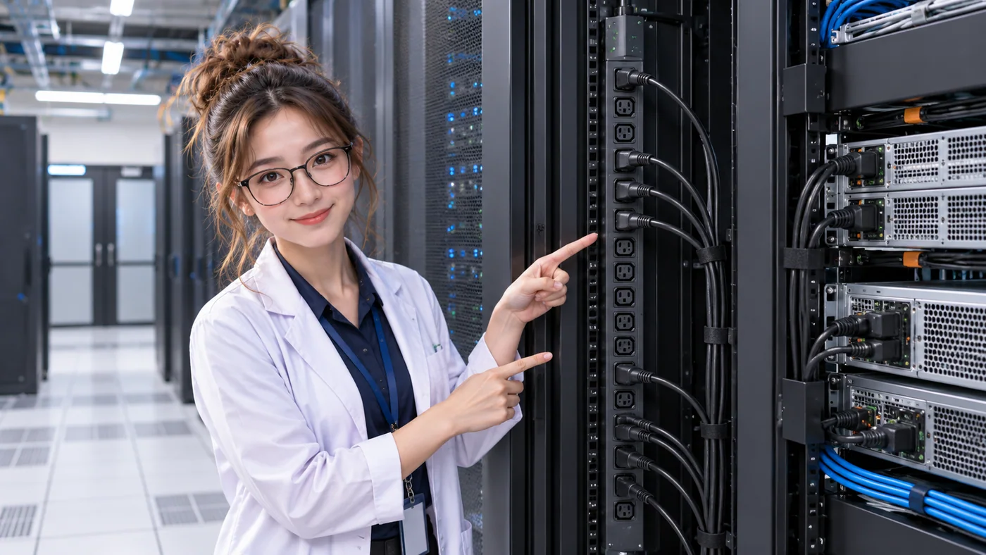 DataCenterTwin Nerd Girl introduces a rack power distribution unit.